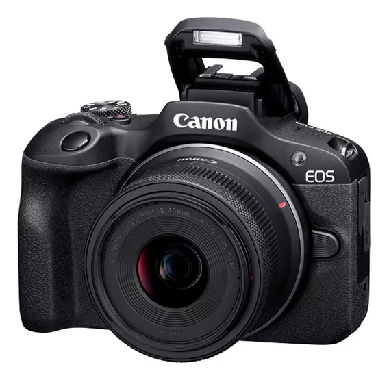 Cámara Digital Canon Eos R100 + Lente 18-45mm Original