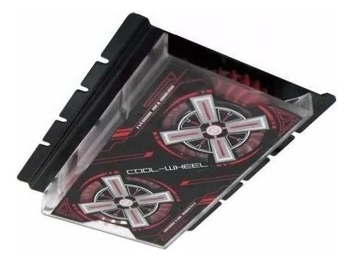 Cooler Para Hd Evercool Duplo Fan Cool Wheel Hd-cw Hdd 3,5