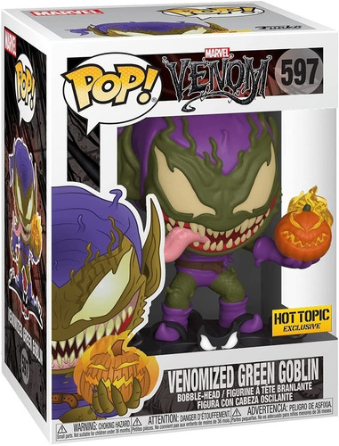 Pop! Venomized Green Goblin Exclusivo Hot Topic