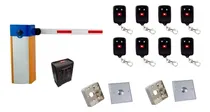 Comprar Kit Basico Barrera Vehicular Pluma De 6 Mts 5 Seg 8 Controle