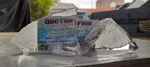 Hielo Por Mayor Y Menor. Alquiler De Freezer Zona Oeste