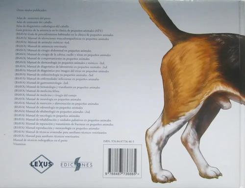 Atlas De Anatomia Pequeños Animales Conceptos Basicos Lexus