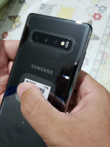 Samsung Galaxy S10+ 1 Tb Preto 12 Gb Ram+nfgarantia Seminovo
