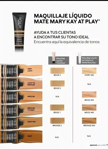 Maquillaje Liquido Mate Deep Tan Mary Kay At Play beige 400 mary kay Maquillaje Liquido Mate Deep Tan Mary Kay At Play