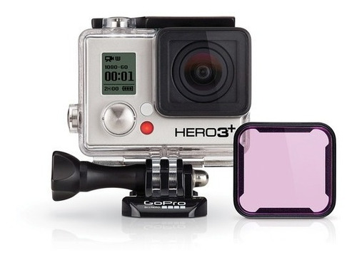 Filtro Magenta De Buceo Gopro Para Housing Para Hero 3/3+/4