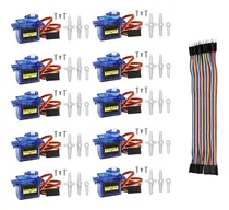 Comprar 10 Sg90 Servo Módulo 180 Grados 1.6kg Servo Motor Arduino
