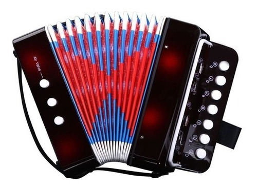 Mini Acordeon Sanfona Musical Infantil Aprendizado Crianças