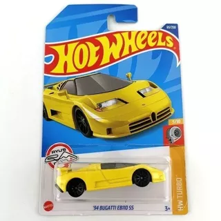 Hot Wheels 94 Bugatti Eb110 55 Lote C Hw Turbo Amarela