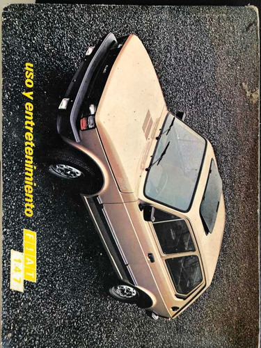 Manual Original Fiat 147 Año 1982 A 1987