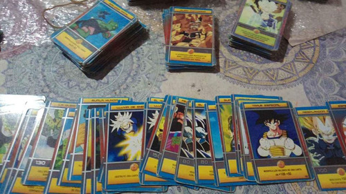 100 Cartas Cromeros Dragon Ball Z En Muy Buen Estado. Cromeros Español (Usado)