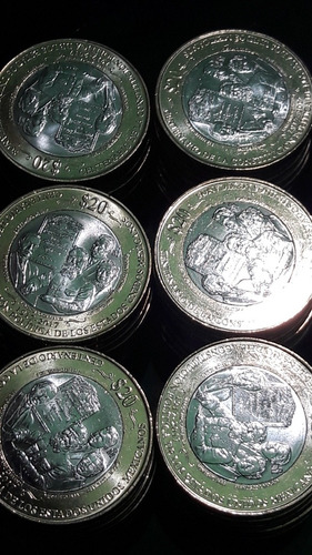 Imagen 2 de 8 de Moneda $20 Pesos Centenario De La Constitucion 2017 Nueva.