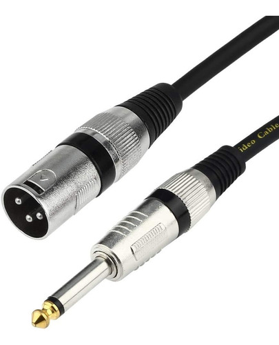 Desequilibradas 6 Ts 35mm 1 4 Pulgadas Mono A Xlr Macho...