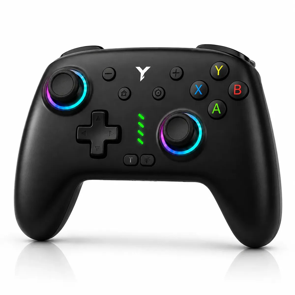 Controle Joystick Sem Fio Compatível Com Pc Android IOS Nintendo N-SWITCH Cor Preto THYPE
