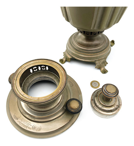 Samovar Antiguo Sovietico 1898 (completo) (Usado)
