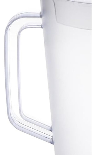Jarra De Plástico Resistente Y Transparente Con Tapa