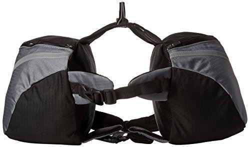 Doggles Mochila Para Perro Extreme Grande Color Gris Y Ne
