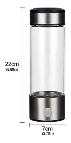 Imagen 3 de 3 de Botella Agua Hidrogenada Ionización Deluxe Envío Gratis