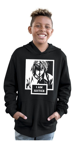Sudadera Death Note L Lawliet Y Light I Am The Justice