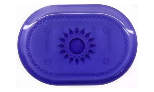 2 Base Para Jabón Con Escurridor Y Tapa, Paquete Con 2 Pieza