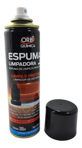 Espuma Limpeza Super Profunda De 209g / 300ml - Orbi Quimica