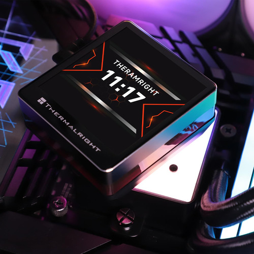 Cpu Aio Cooler Thermalright Grand Vision 360 Argb Negro
