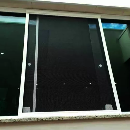 Mosca mosquiteiro para janela, malha simples, fácil de encaixar