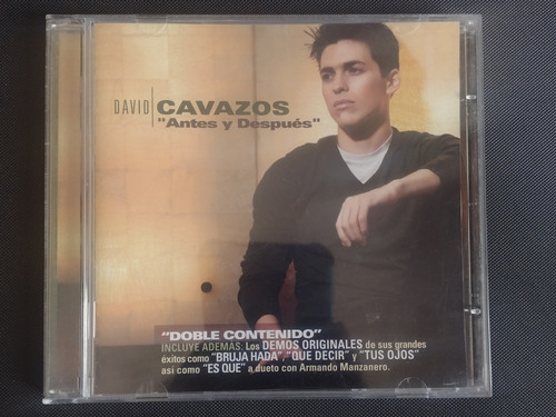 David Cavazos Antes Y Despues (Usado)