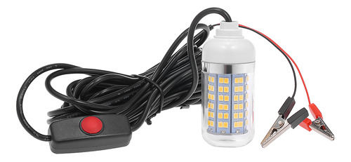 Lámpara Led De Pesca Con Batería Con Clip, 15 W, 12 V, Poten