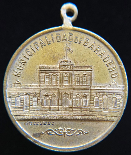 Medalla Baradero. Inauguracion Nueva Casa Municipal, 1903.