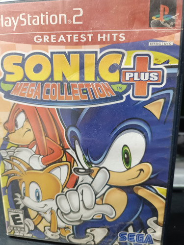Sonic Mega Colletion Plus Para Ps2 Original Físico 