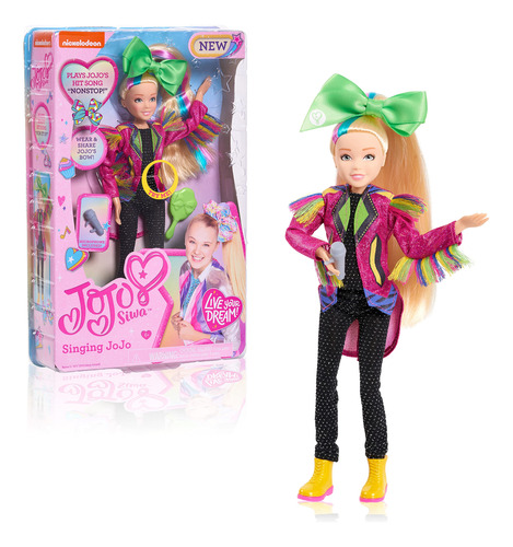 Jojo Siwa Just Play - Muñeca Cantante De 10 Pulgadas, Canc.