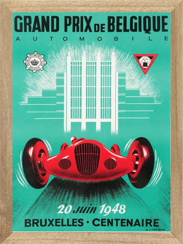 Grand Prix  Autos , Cuadro, Poster, Publicidad      E297