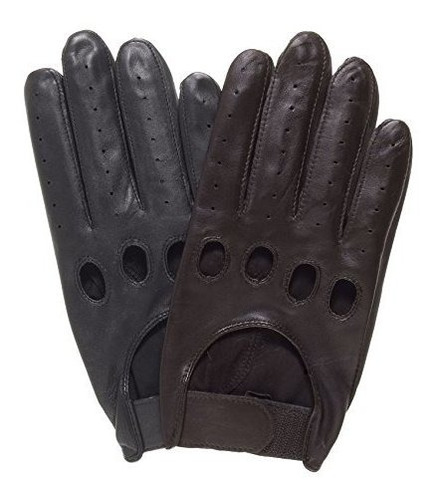 Guantes De Conducción De Cuero Downshift Para Hombre Con Co