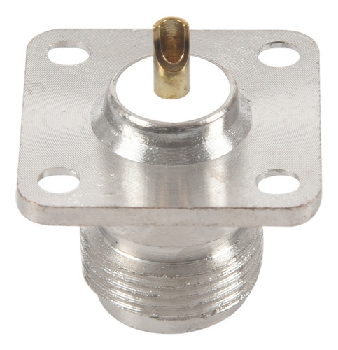 Conector Coaxial Rf Hembra N, Soporte De Panel De 4 Orificio