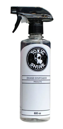 Envase Dosificador Toxic Shine 600cc 