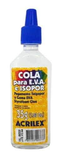 Cola Para Eva E Isopor 35g Acrilex