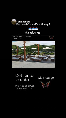Arriendo Mobiliario Lounge, De Palets Y Ambientación Eventos