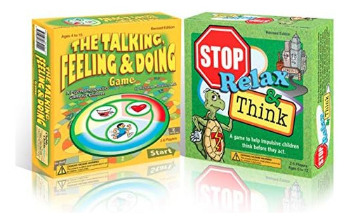 Juego De Mesa The Talking, Feeling, Doing & Stop/terapia