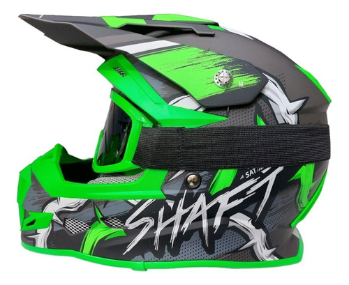 Cascos Shaft Mx33 Tipo Cross Excelentes Diseños. 