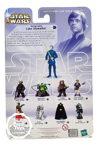 Hasbro - Star Wars - Saga Gold - Holographic Luke Skywalker