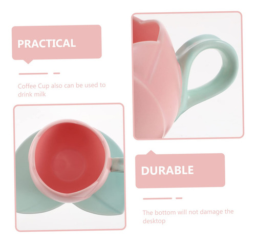 1 Juego Taza De Café Taza De Nube De Cerámica Juego De