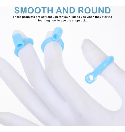 Palillos De Silicona Reutilizables Para Entrenamiento