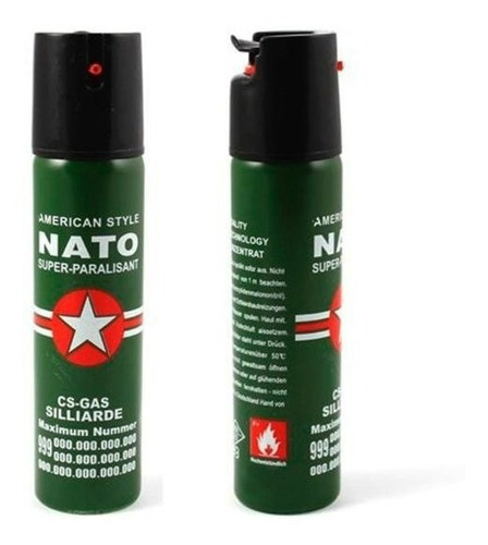 Gas Pimienta Defensa Personal Nato Alta Efectividad (alemán)
