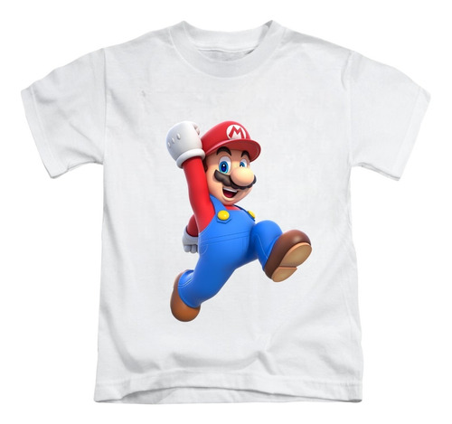 Camiseta De Mario Niño Tallas 2 A La 16 #11