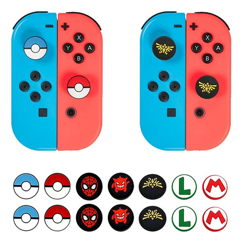 Caps Protectores De Palancas Para Joycons Nintendo Switch