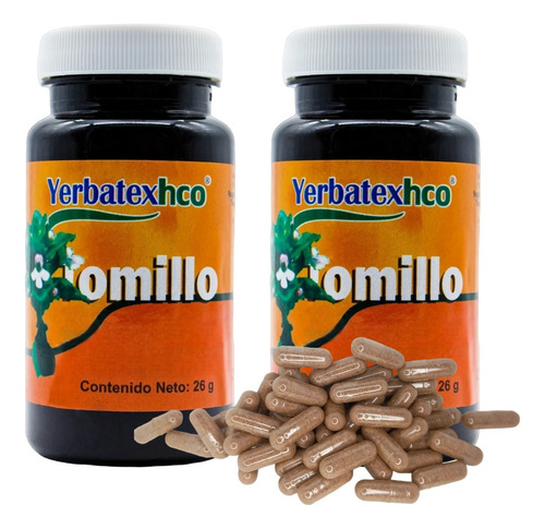Pack 2 Té De Hierba Tomillo Frasco Con 65 Piezas C/u