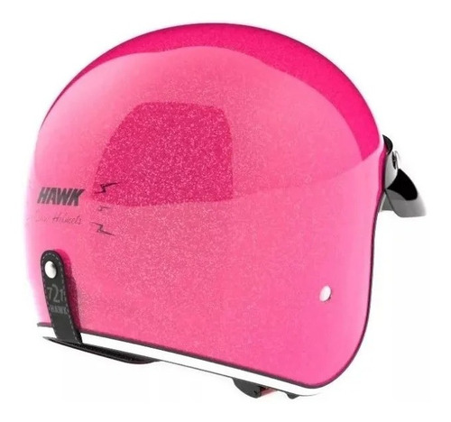 Imagen 3 de 3 de Casco para moto abierto Hawk 721 glitter talle S