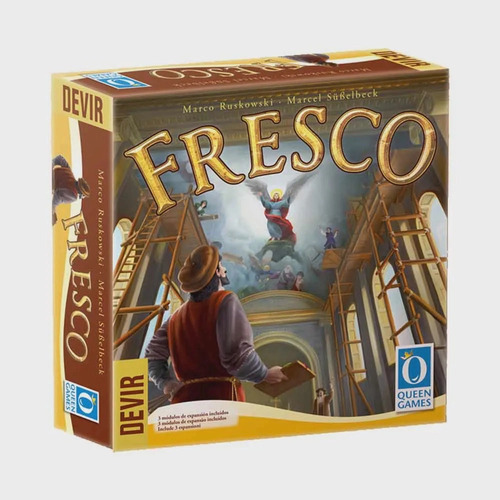 Fresco Jogo De Tabuleiro Devir Pt-br Em Portugues