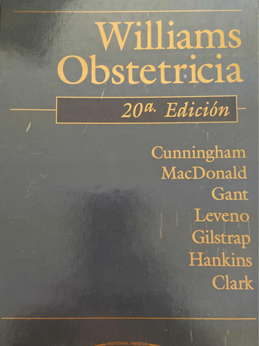 Libro Obstetricia De Williams