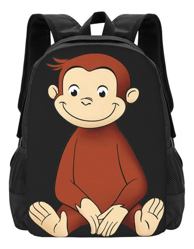 Mochila De Viaje Monkey Curious George For Niñas Y Niños